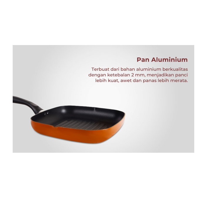 Miyako Grilling Pan 26 cm - GP26A | GP-26A 